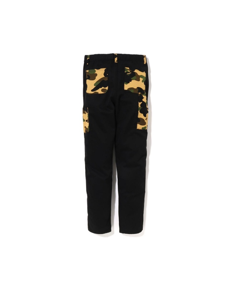 Pantalons Bape 1st Painter Jr Noir Enfant | HYS-89816051